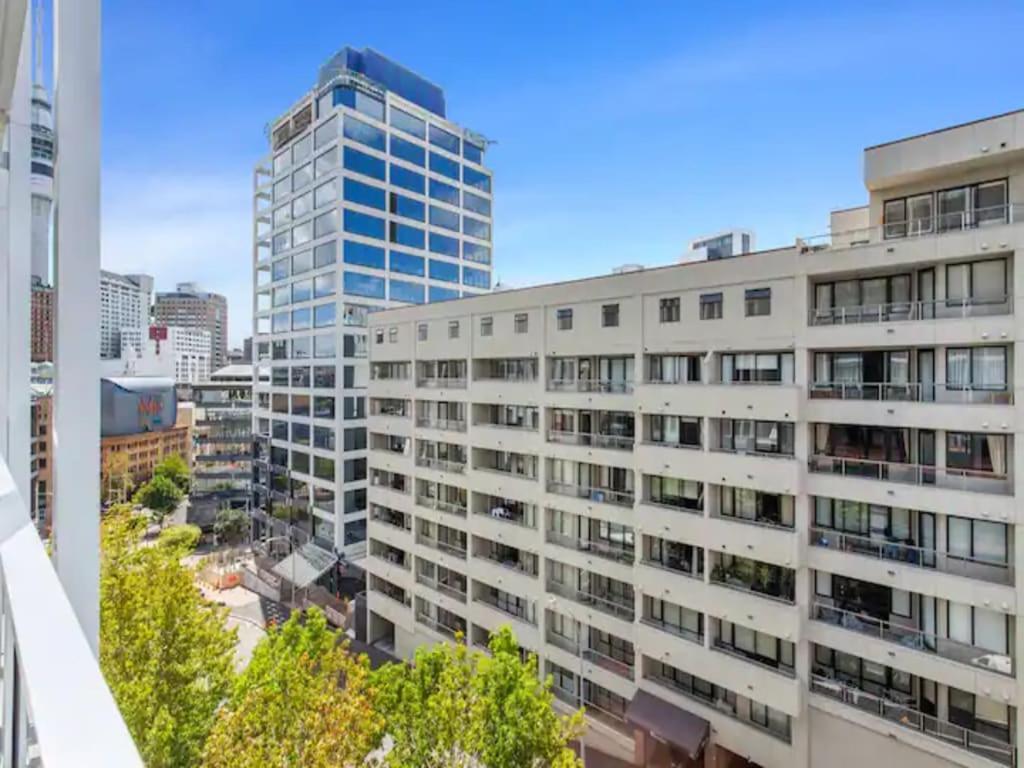 Stylish Central City 1-Bedroom With Patio Auckland Exteriér fotografie